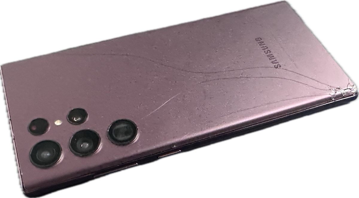 Samsung s22 Ultra with Smart Clear view cover  - Repair Clearance