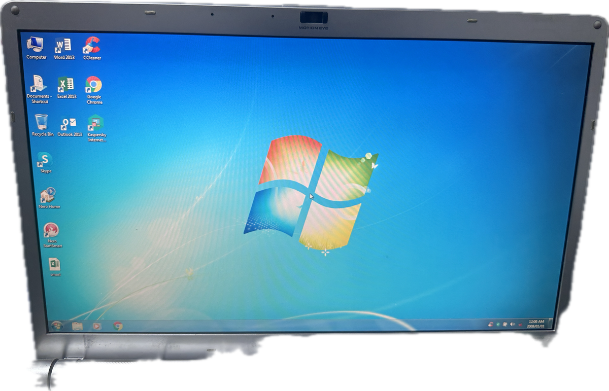 SONY VAIO LAPTOP - CORE 2 DUO - 2GB RAM - WINDOWS 7 HOME PREMUM