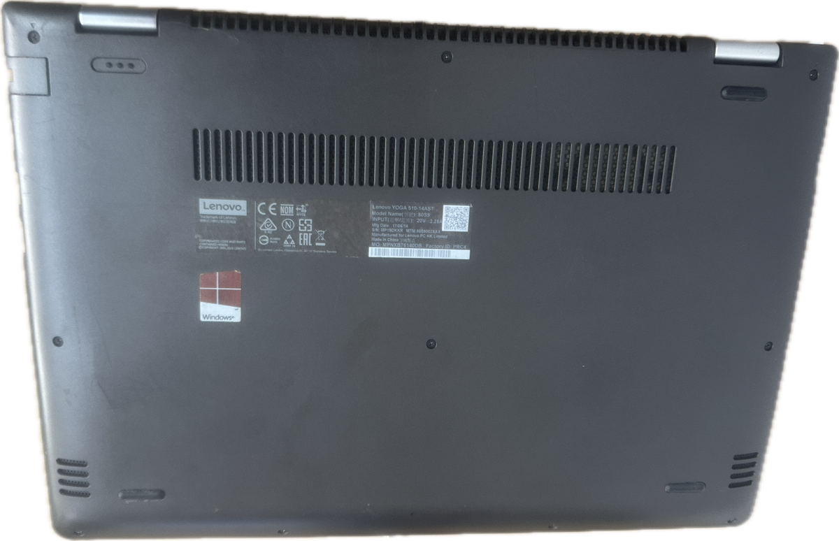 LENOVO YOGA FOLDABLE TOUCHSCREEN LAPTOP - AMD A6 - 4 GB RAM