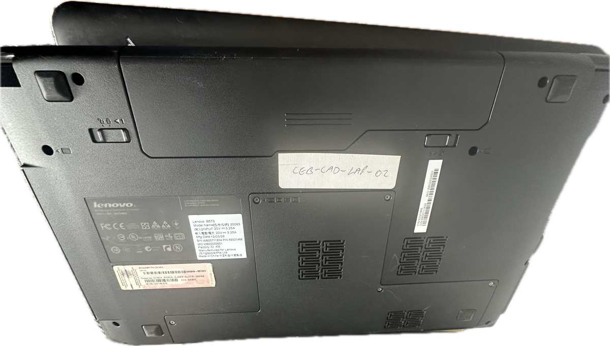 ( PLID A8)LENOVO SPARES / REPAIRS - Lenovo B570