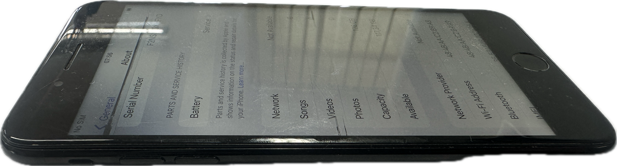 Clearance:  IPHONE 7 Plus - DAMAGED SCREEN- PLEASE READ