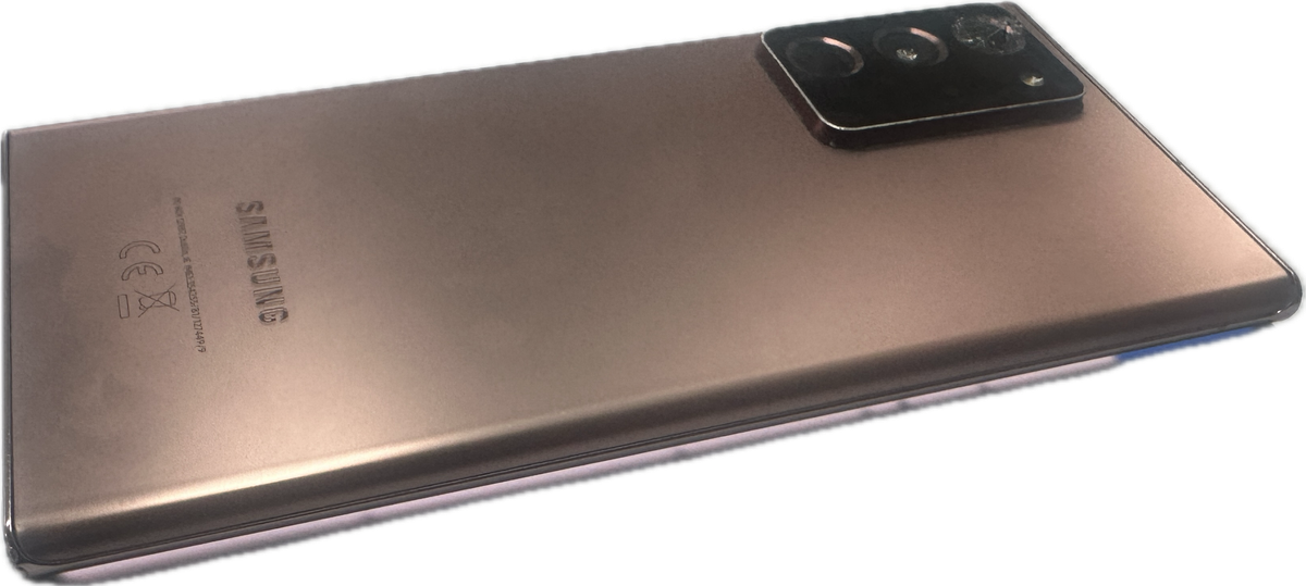 Clearance:  SAMSUNG Note 20 Ultra- Cracked Camera Glass - PLEASE READ