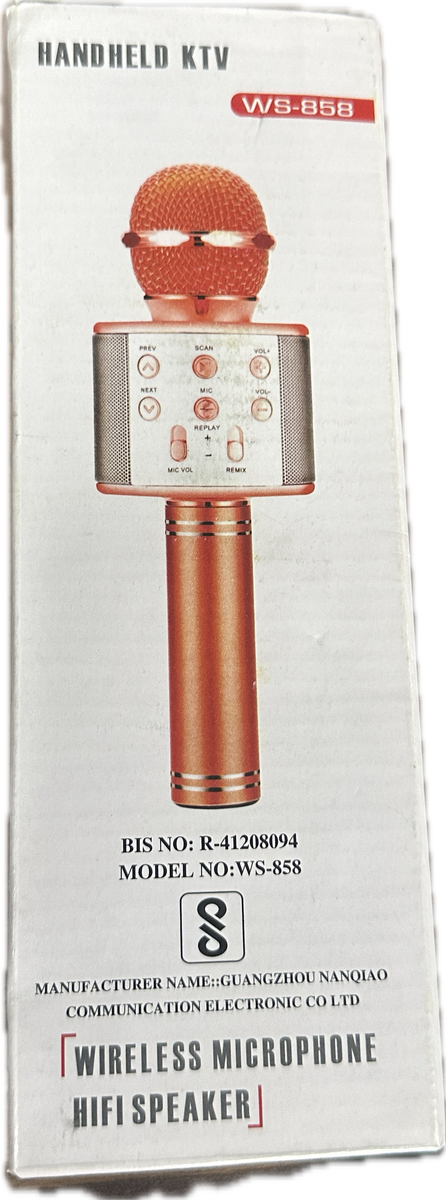 WIRELESS MICROPHONE HIFI SPEAKER