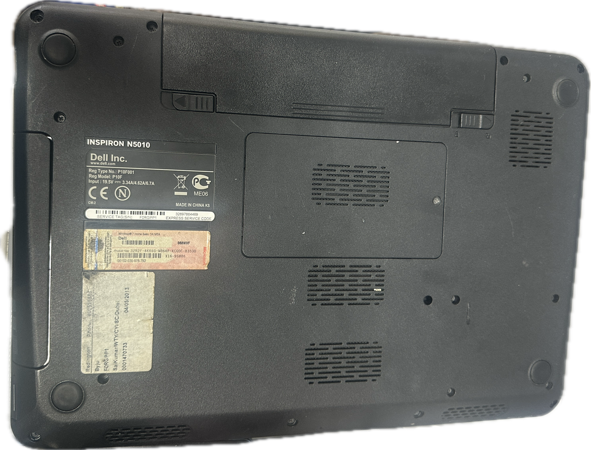 DELL LAPTOP - SPARES / REPAIRS