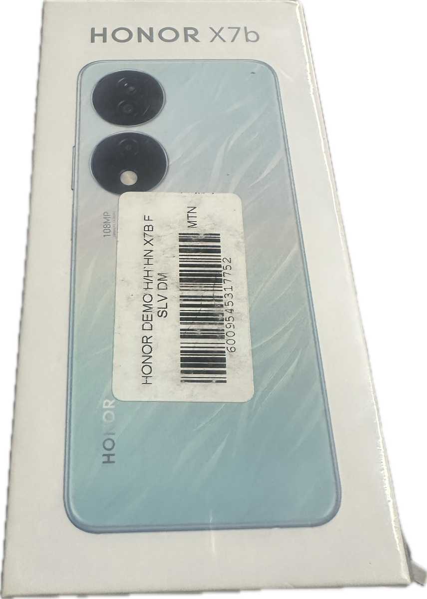 Honor x7B- 256GB - 6GB RAM - Brand New Sealed - Flowing Silver