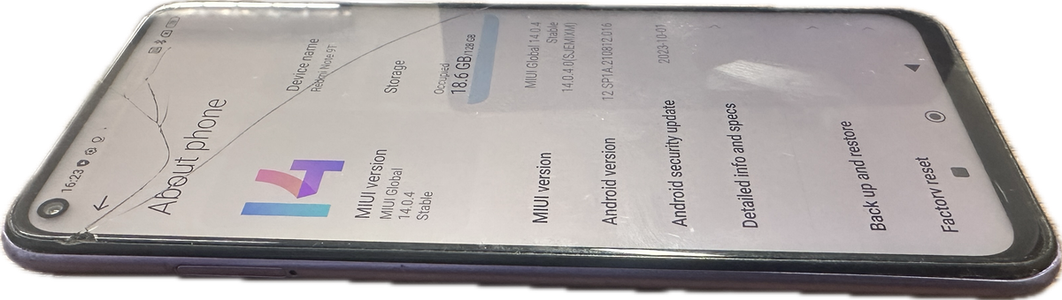 Huawei Y6P - Cracked Screen