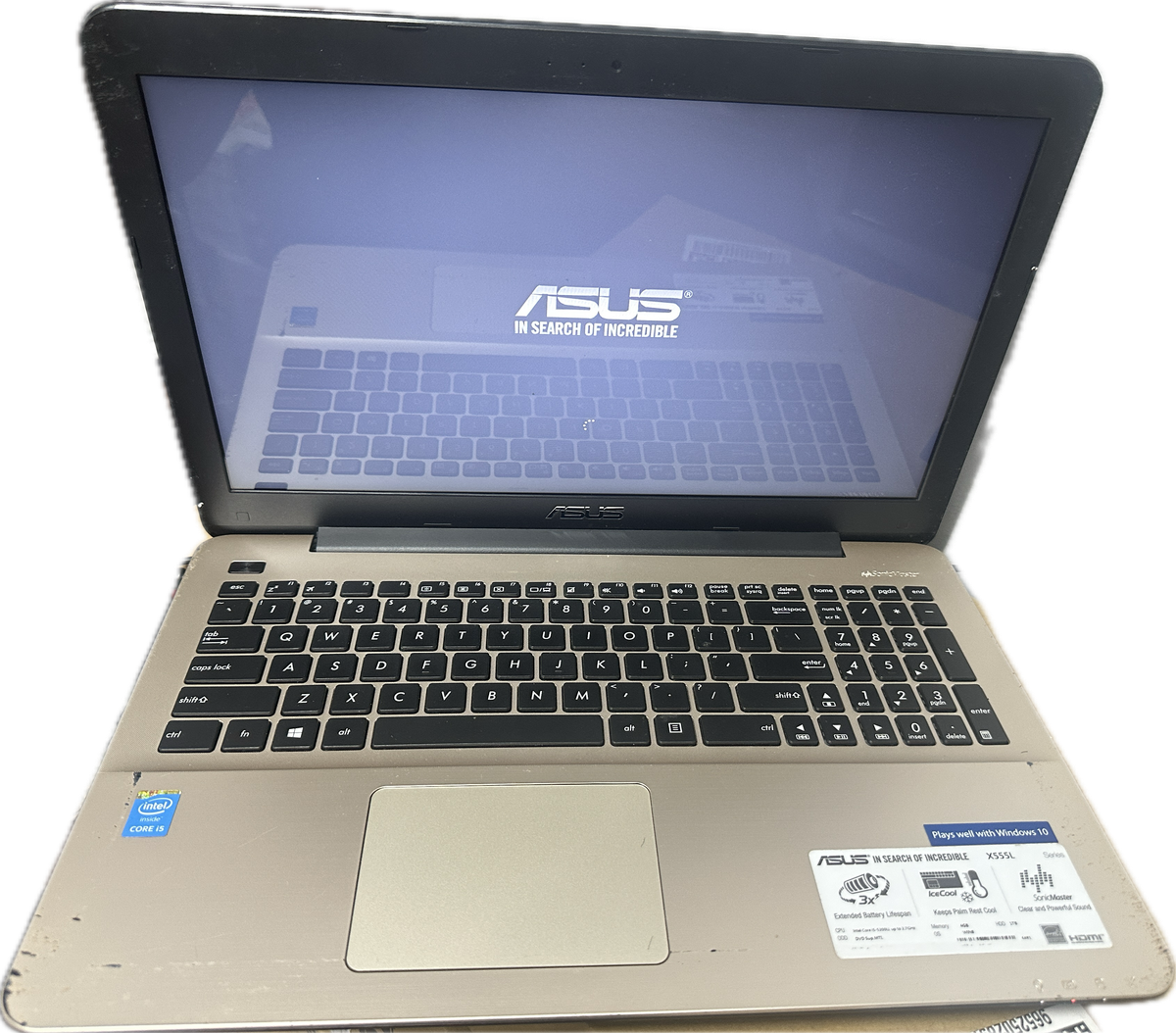 AX555L01- Warehouse Clearance : Asus - X555L- Intel Core i5 -  8GB RAM - Windows 10 - 1TB Storage