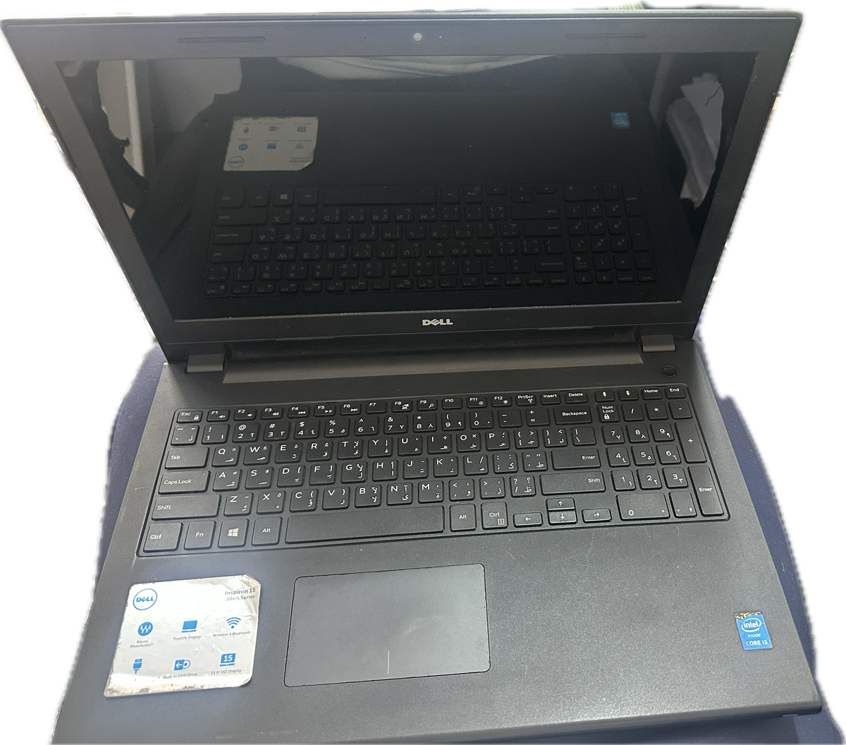 D15001-  REPAIR CLEARANCE - DELL INSPIRON 15 - Core  i3 - 4GB Ram - 500GB