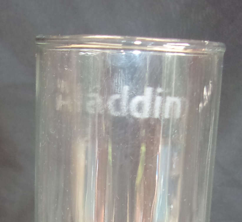 Vintage Super Aladdin kerosene table lantern with glass chimney