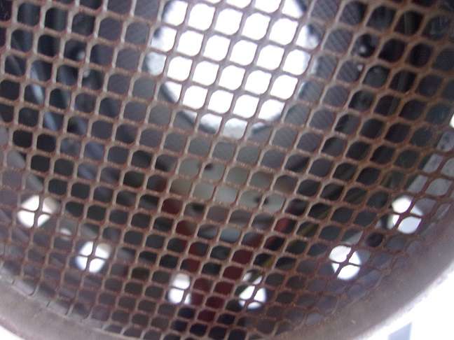 Vintage aluminum can stage light - made in Italy