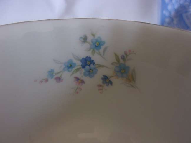 Vintage Royal Albert "Memory Lane" tea trio