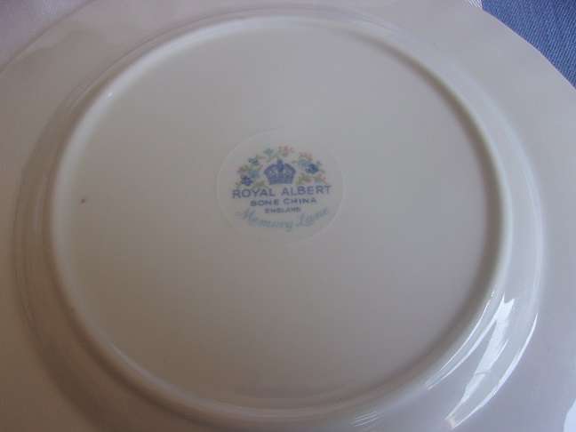 Vintage Royal Albert "Memory Lane" tea trio