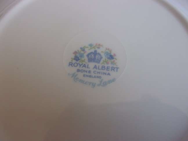 Vintage Royal Albert "Memory Lane" tea trio