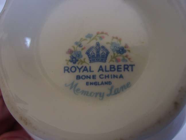 Vintage Royal Albert "Memory Lane" creamer