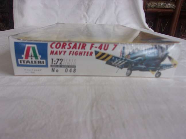 Italeri 1:72 scale Spitfire Mk.VB & Corsair F-4U 7 Navy Fighter kits for 1 bid