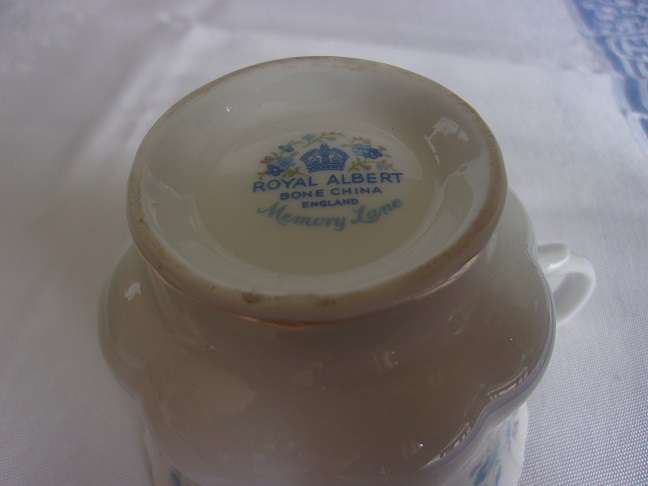 Vintage Royal Albert "Memory Lane" tea trio