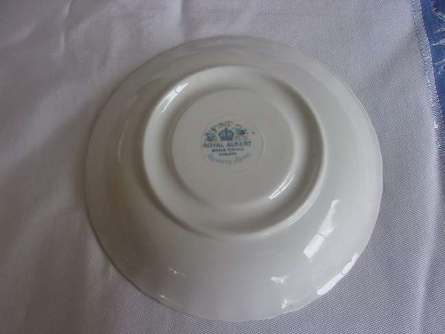 Vintage Royal Albert "Memory Lane" tea trio