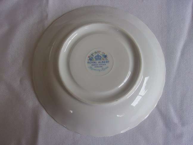 Vintage Royal Albert "Memory Lane" tea trio