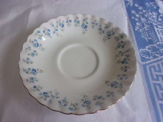 Vintage Royal Albert "Memory Lane" tea trio