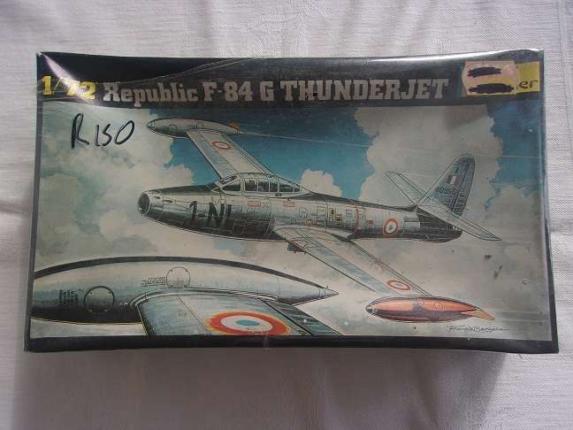 Factory sealed 1:72 scale Airfix BAC Canberra & Heller Republic Thunderjet for 1 bid