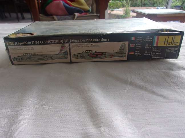 Factory sealed 1:72 scale Airfix BAC Canberra & Heller Republic Thunderjet for 1 bid
