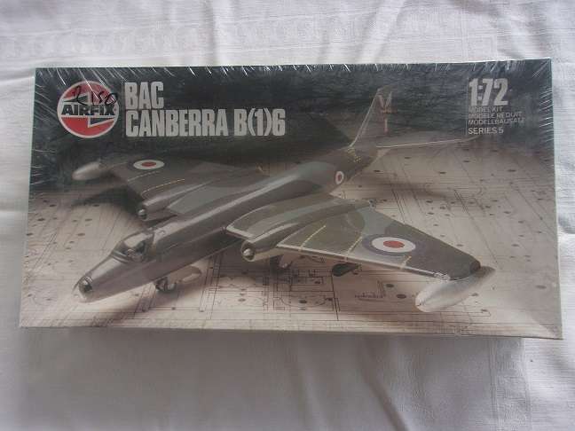 Factory sealed 1:72 scale Airfix BAC Canberra & Heller Republic Thunderjet for 1 bid