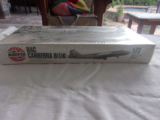 Factory sealed 1:72 scale Airfix BAC Canberra & Heller Republic Thunderjet for 1 bid