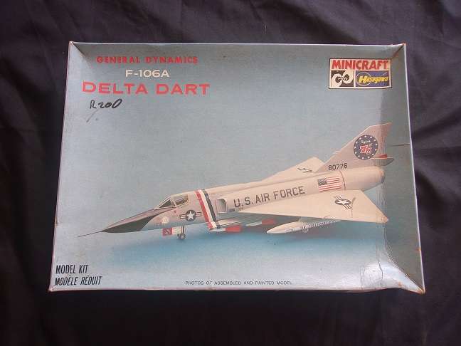 Italeri 1:72 scale Junkers Lufthansa & Hasegawa Delta Dart model plane kits for 1 bid