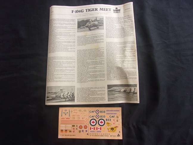 Revell 1:72 Hawker Hunter & ESCI "Tiger Meet" model plane kits for 1 bid