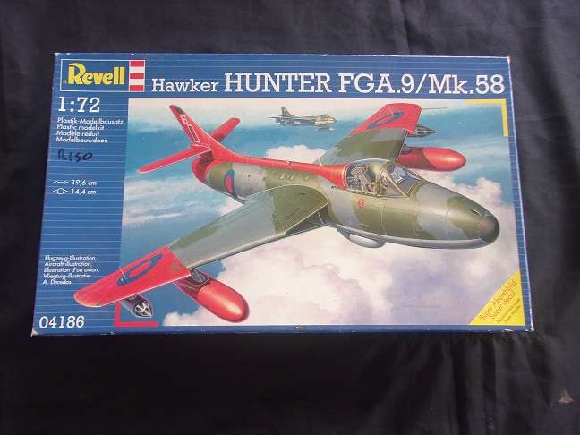 Revell 1:72 Hawker Hunter & ESCI "Tiger Meet" model plane kits for 1 bid