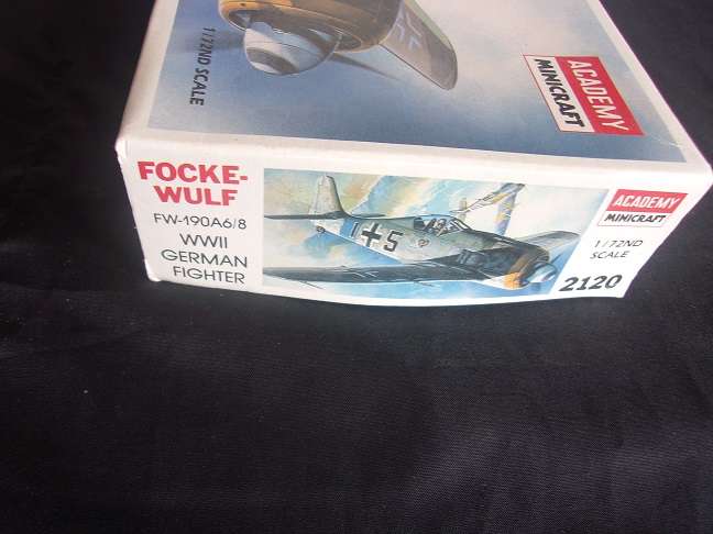 Academy 1:72 scale Focke-Wulf & Airfix McDonnell Phantom model plane kits for 1 bid