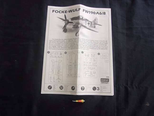 Academy 1:72 scale Focke-Wulf & Airfix McDonnell Phantom model plane kits for 1 bid