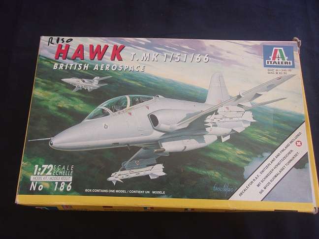 Italeri 1:72 scale Hawk & Airfix Thunderchief model plane kits for 1 bid