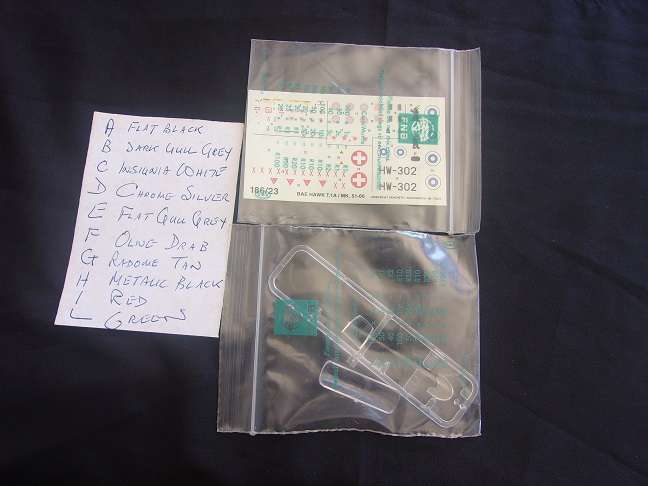 Italeri 1:72 scale Hawk & Airfix Thunderchief model plane kits for 1 bid