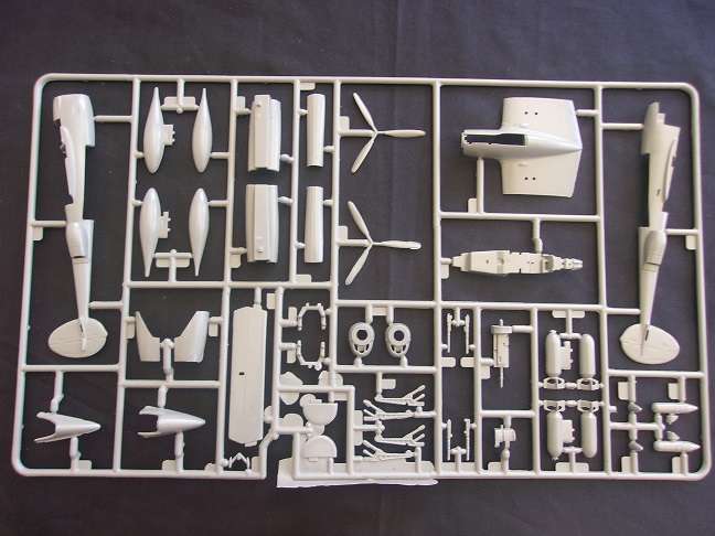 Revell 1:72 scale P-38 Lightning & Heller Supermarine Spitfire model plane kits for 1 bid