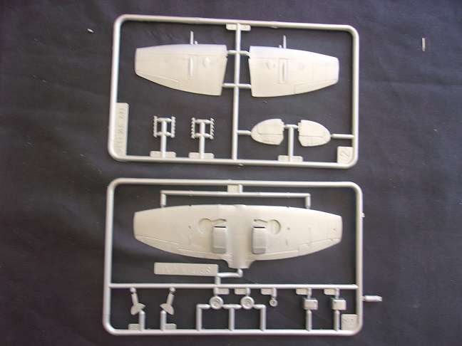 Revell 1:72 scale P-38 Lightning & Heller Supermarine Spitfire model plane kits for 1 bid