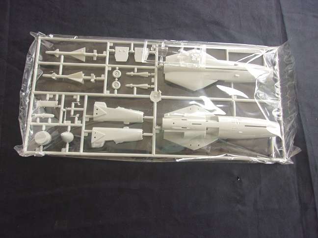 Academy 1:72 scale MIG Flogger-B & Airfix Hawker Typhoon model plane kits for 1 bid