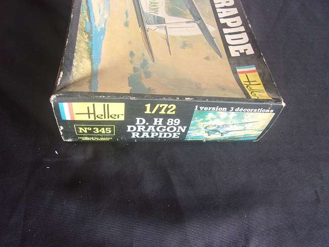 Heller 1:72 scale Dragon Rapide & "Thunderjet" model plane kits for 1 bid