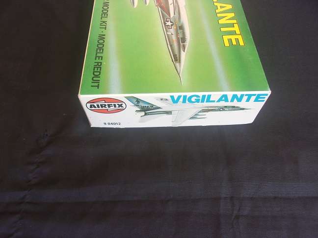 Italeri 1:72 scale Mustang Fighter & Airfix Vigilante model plane kits for 1 bid