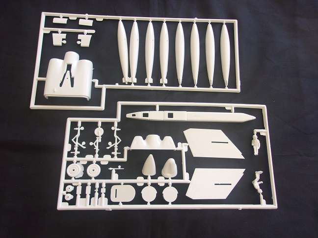 Italeri 1:72 scale Mustang Fighter & Airfix Vigilante model plane kits for 1 bid