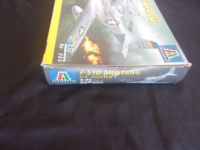 Italeri 1:72 scale Mustang Fighter & Airfix Vigilante model plane kits for 1 bid