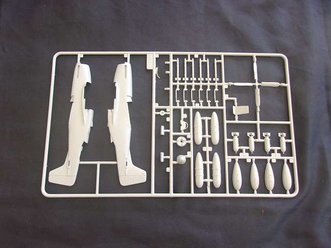 Italeri 1:72 scale Mustang Fighter & Airfix Vigilante model plane kits for 1 bid