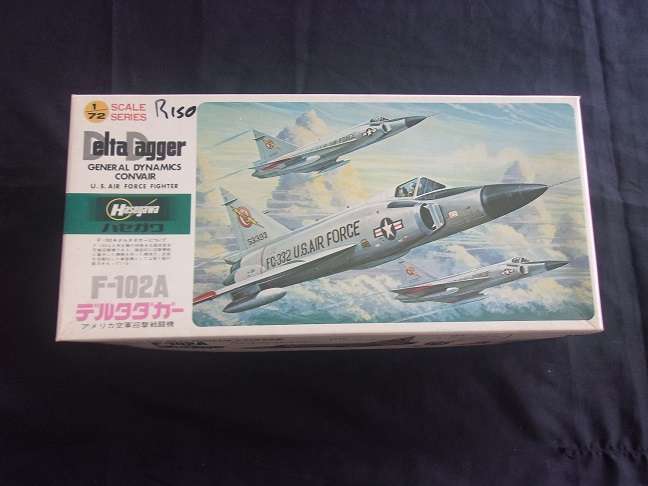 Hasegawa 1:72 McDonnell Douglas Voodoo & Delta Dagger model plane kits for 1 bid