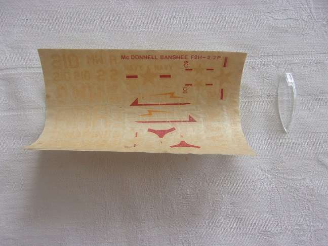 Italeri 1:72 scale Spitfire & Airfix McDonnell Banshee model plane kits for 1 bid