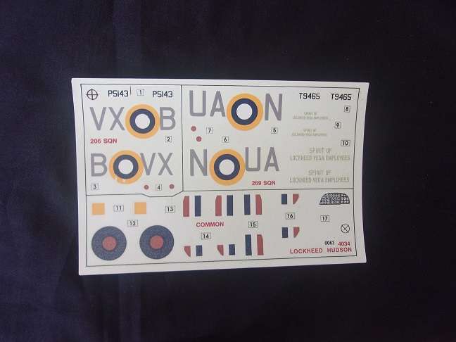 Academy 1:72 scale P-40M/N & Airfix Lockheed Hudson 1 model plane kits for 1 bid