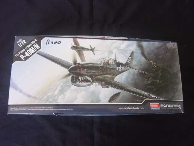 Academy 1:72 scale P-40M/N & Airfix Lockheed Hudson 1 model plane kits for 1 bid