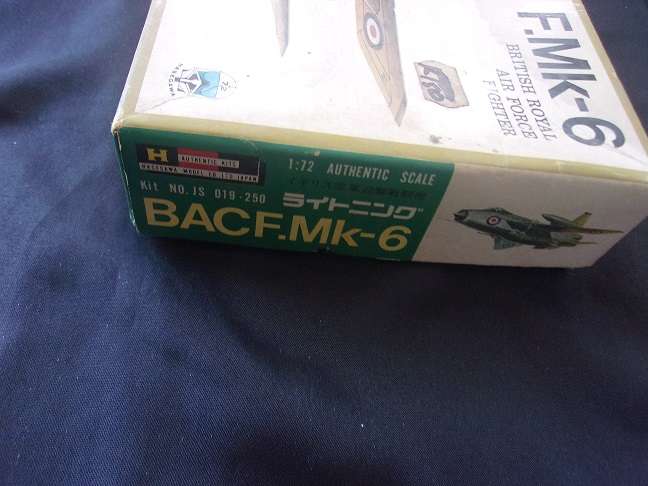 Hasegawa 1:72 scale BAC E.E. Lightning & Delta Dart model plane kits for 1 bid