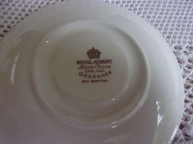Lot of 3 vintage Royal Albert Gossamer coffee duos for 1 bid