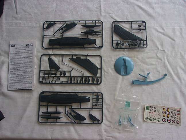 Italeri 1:72 scale Corsair & Frog Lightning Inteceptor model plane kits for 1 bid