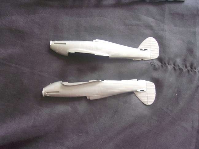 Heller 1:72 scale Messerschmitt & Airfix Hawker Hurricane model plane kits for 1 bid